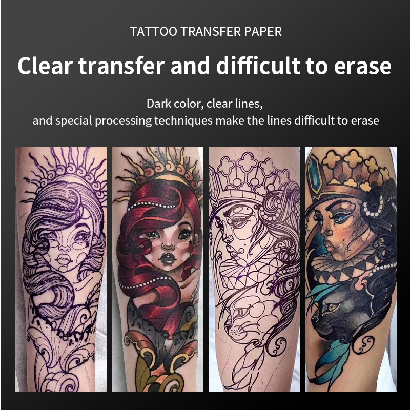 TAIDU Premium A4 Transfer Tattoo Printing Paper 100Sheets/Bag