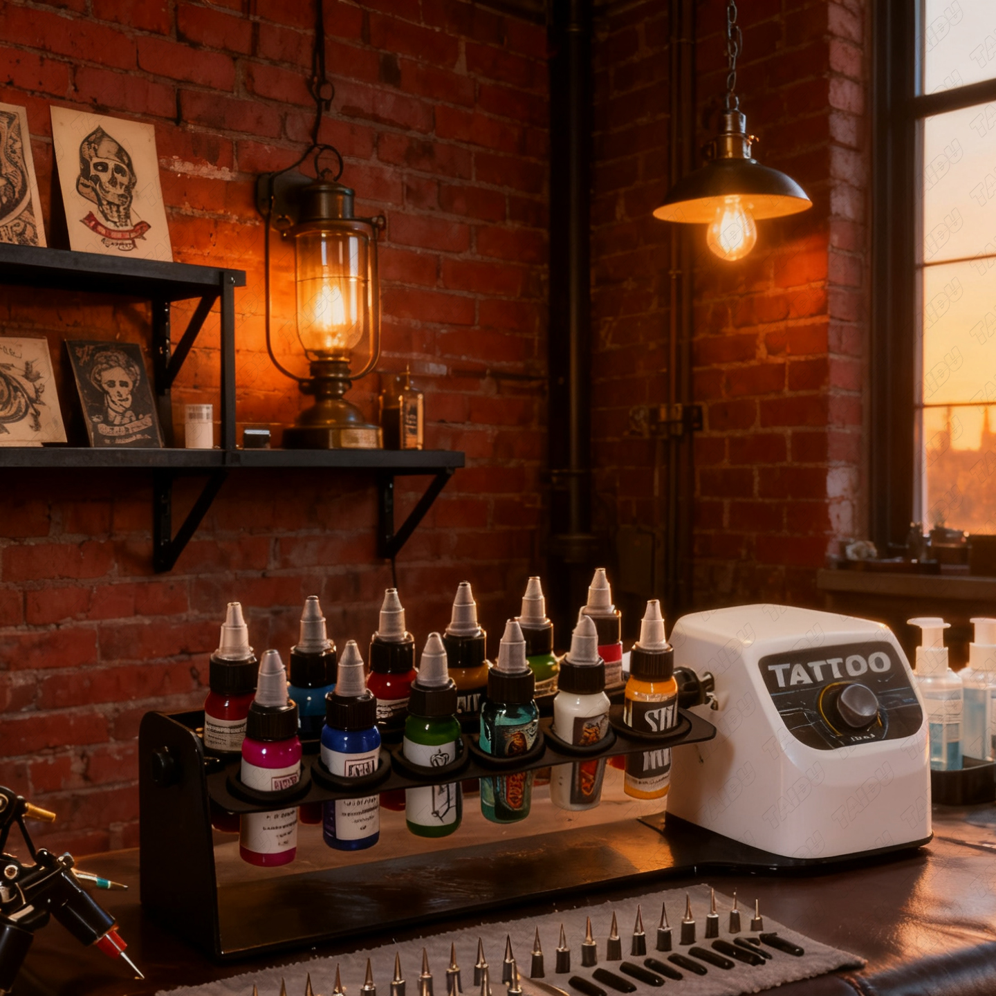 TAIDU New Design Rotating Style Colorant Mixer.