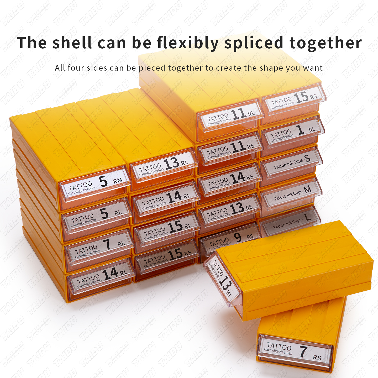 TAIDU Tattoo Cartridge Needle Storage Box