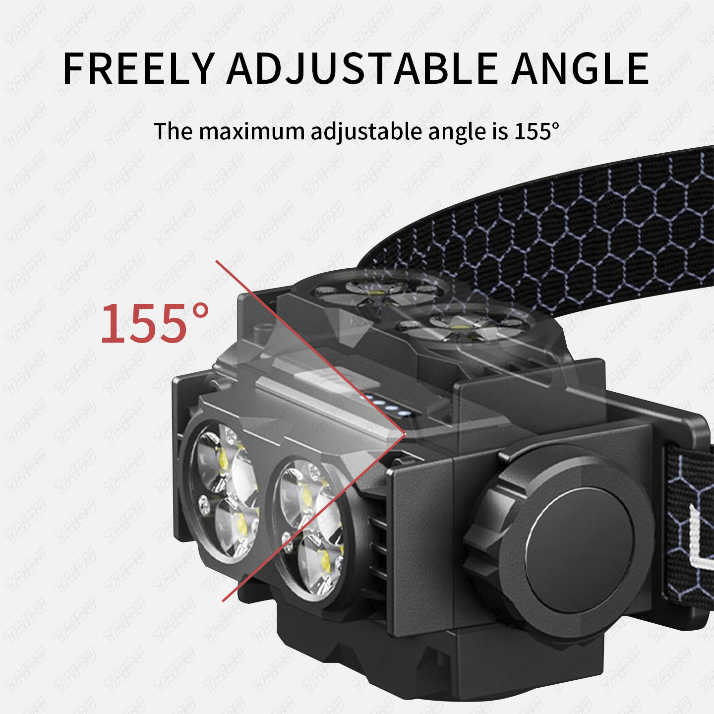 TAIDU New Tattoo Headlamp & Anti-Glare Glasses Kit