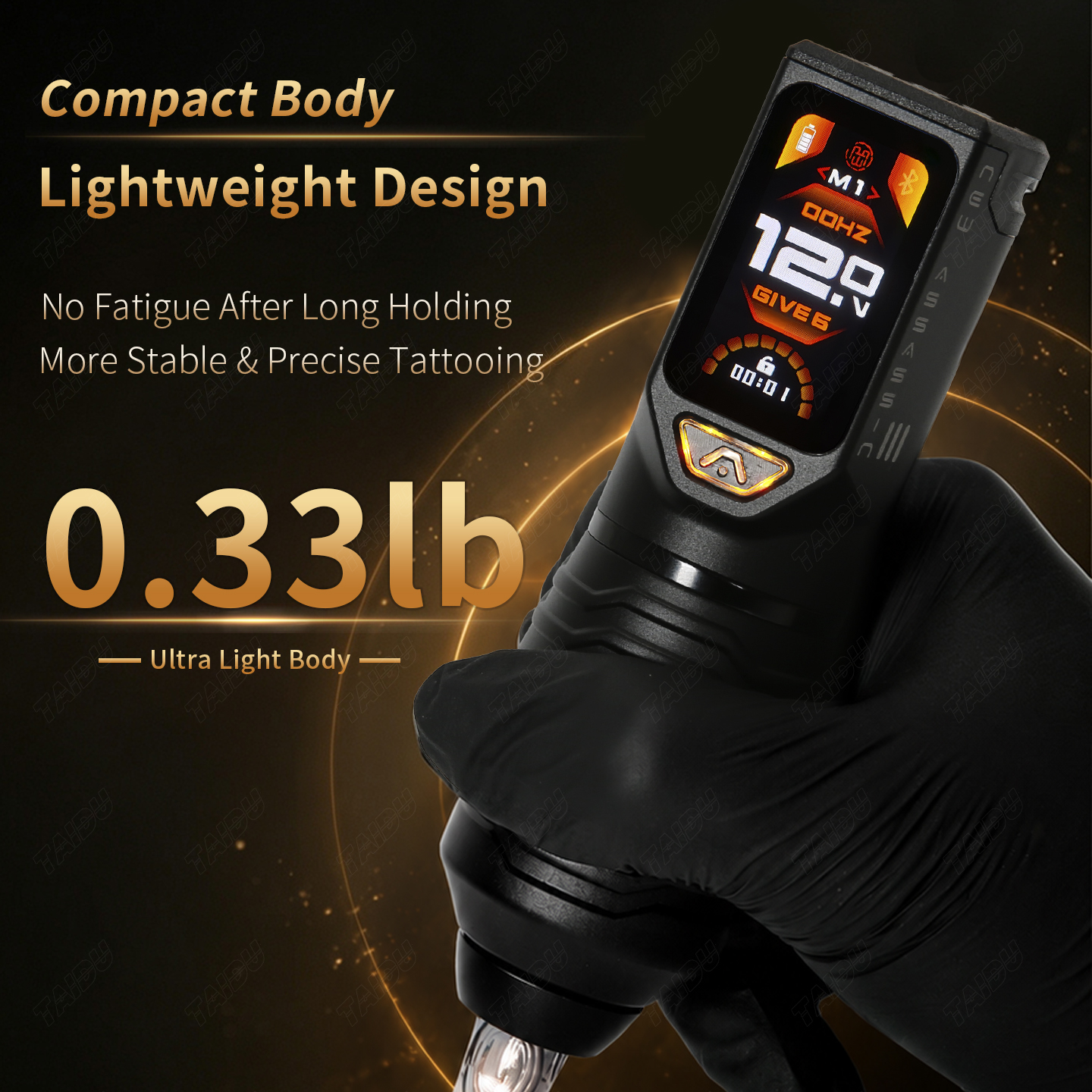 New generation YUE III long-stroke wireless tattoo pen