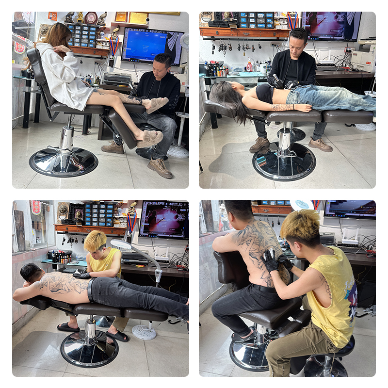 TAIDU Multifunctional Tattoo Chair Multi Angle Adjustment