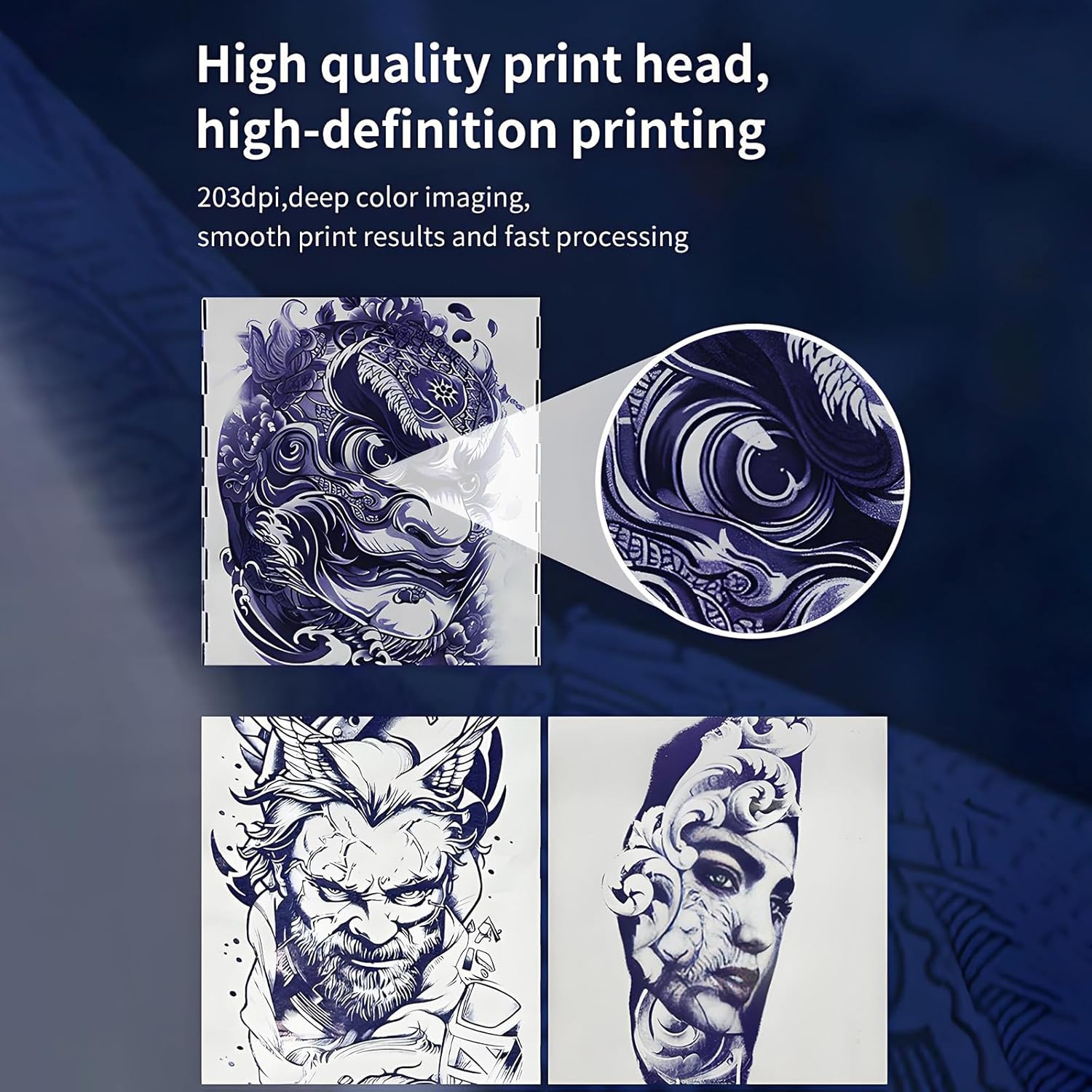 TAIDU New long image transfer machine roll paper