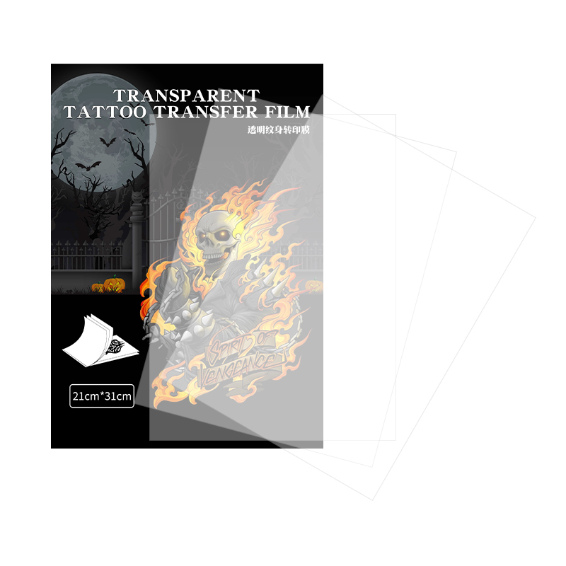 TAIDU Transparent tattoo transfer paper easy to position