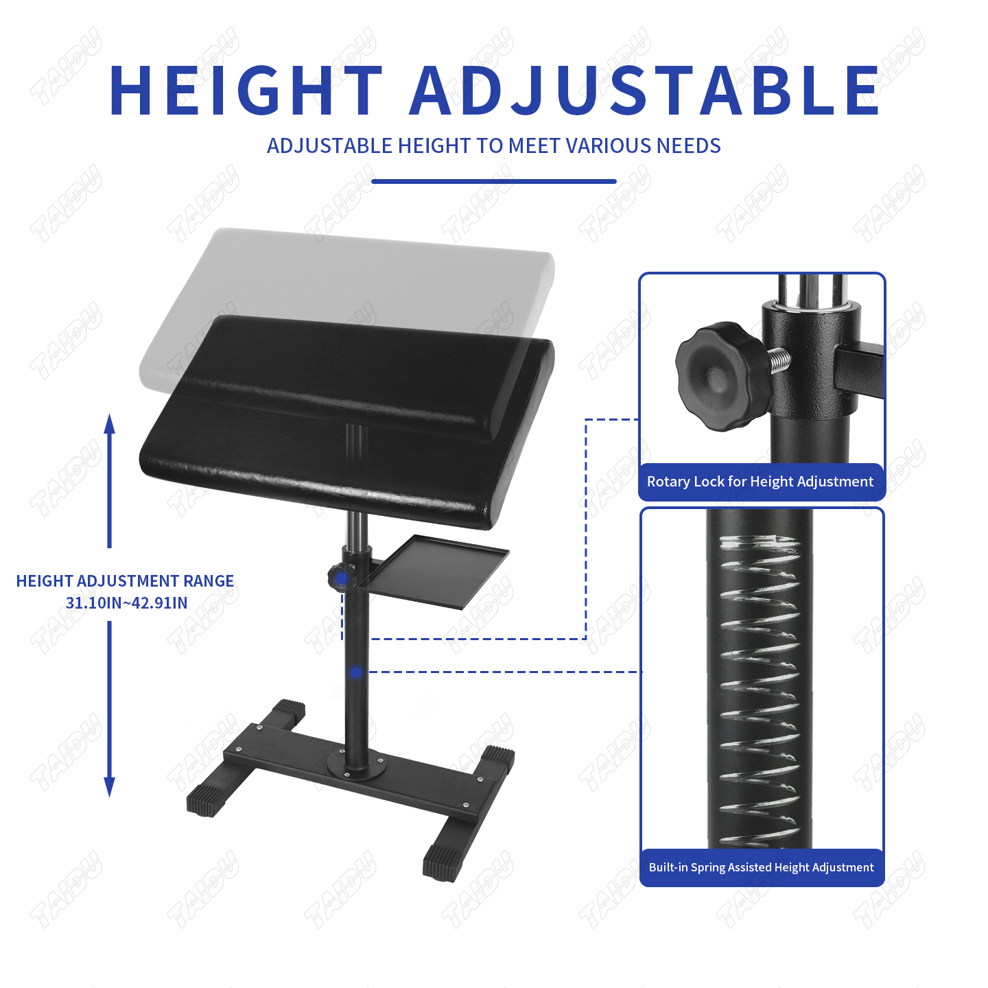 TAIDU New Design Spring Hand Bracket with Tray