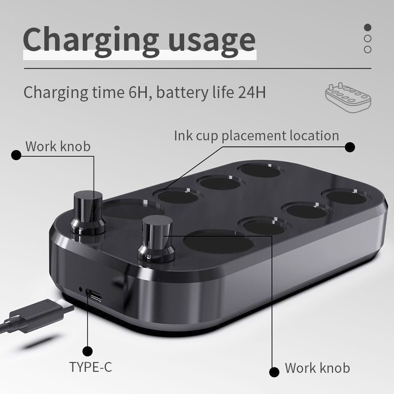 TAIDU Tattoo Ink Magnetic Mixer Color Shaker