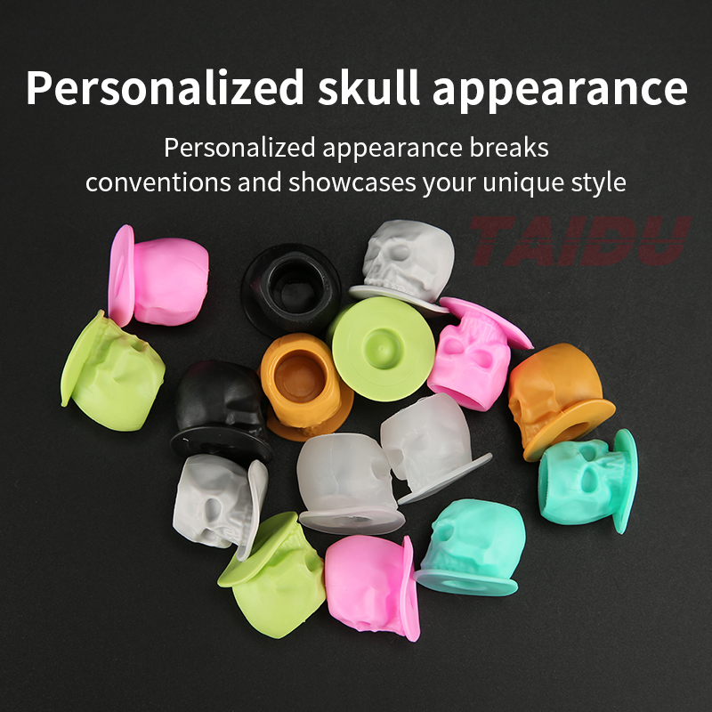 TAIDU Skull Silicone Tattoo Ink Cup Unique Design