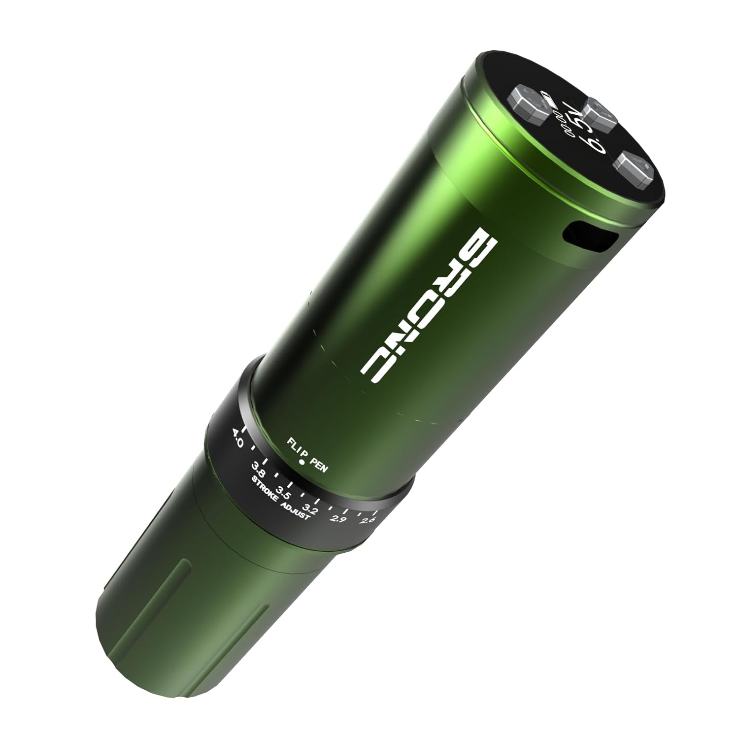 BRONC Max V12 Wireless Tattoo Machine Rotary Pen Coreless Motor 2,100mAh Battery Power