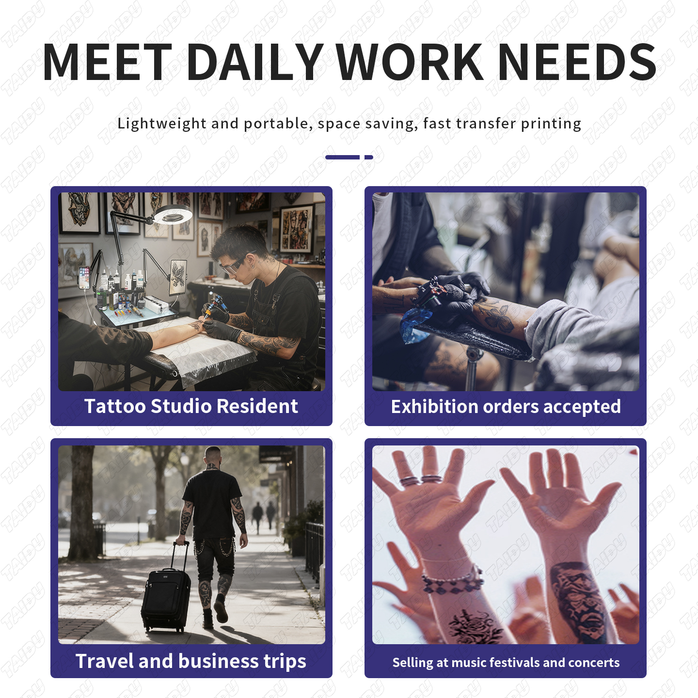 AIMO T08FD Touchscreen Tattoo Stencil Printer