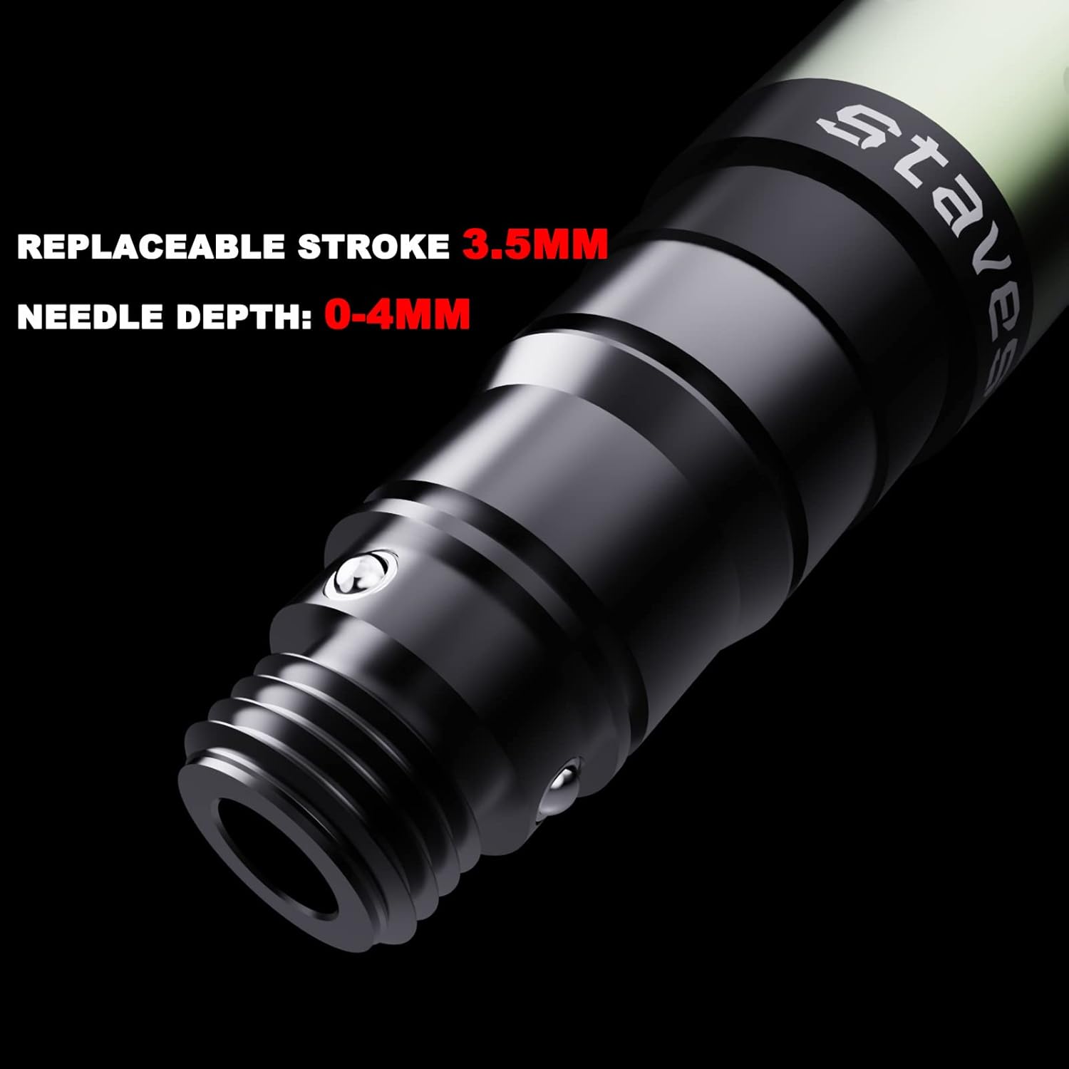 BRONC Staves Wireless Tattoo Machine Rotary Pen Style Supply Coreless Motor 1800mAh Battery Power