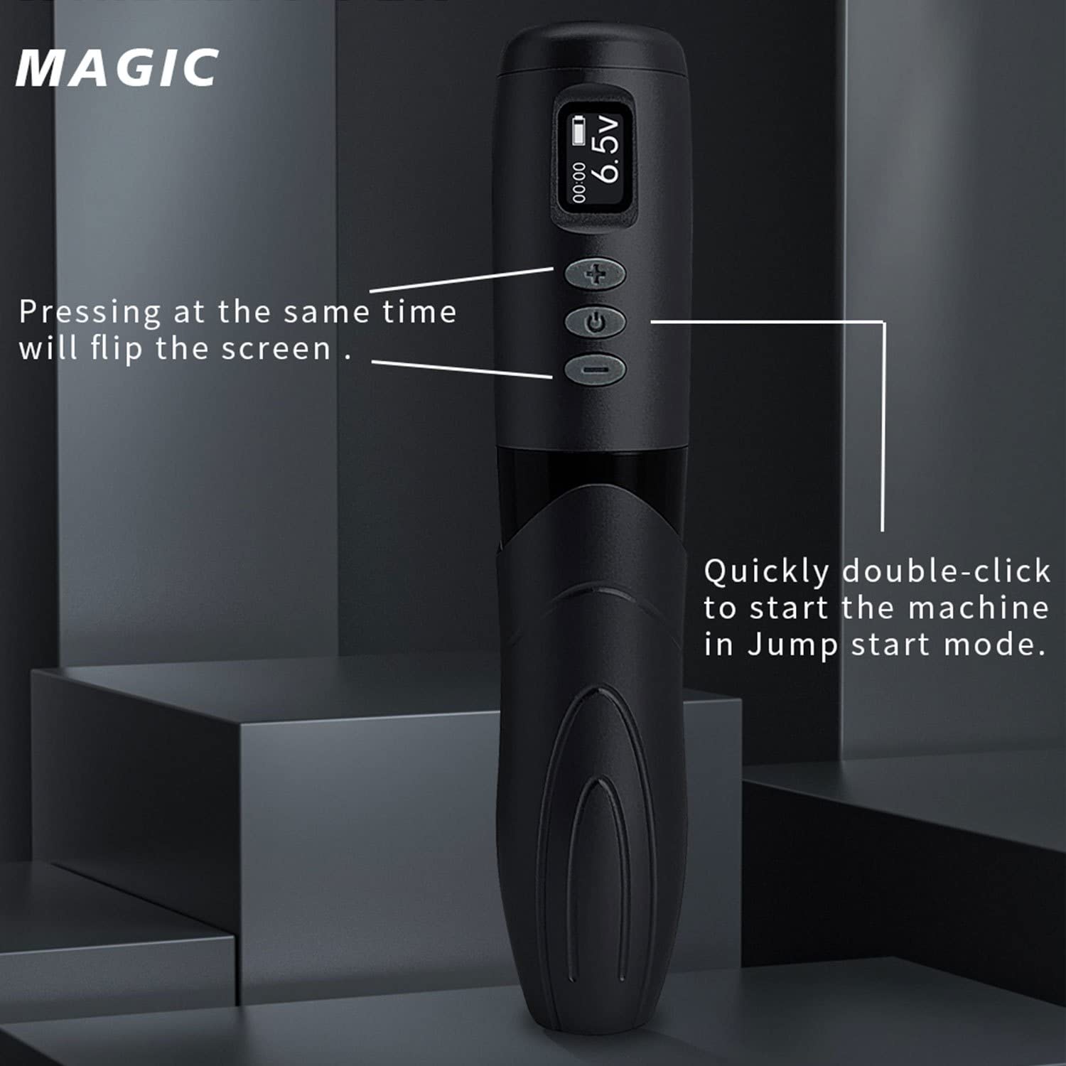 Bronc MAGIC Wireless Tattoo Pen Rotary Pen Style Supply