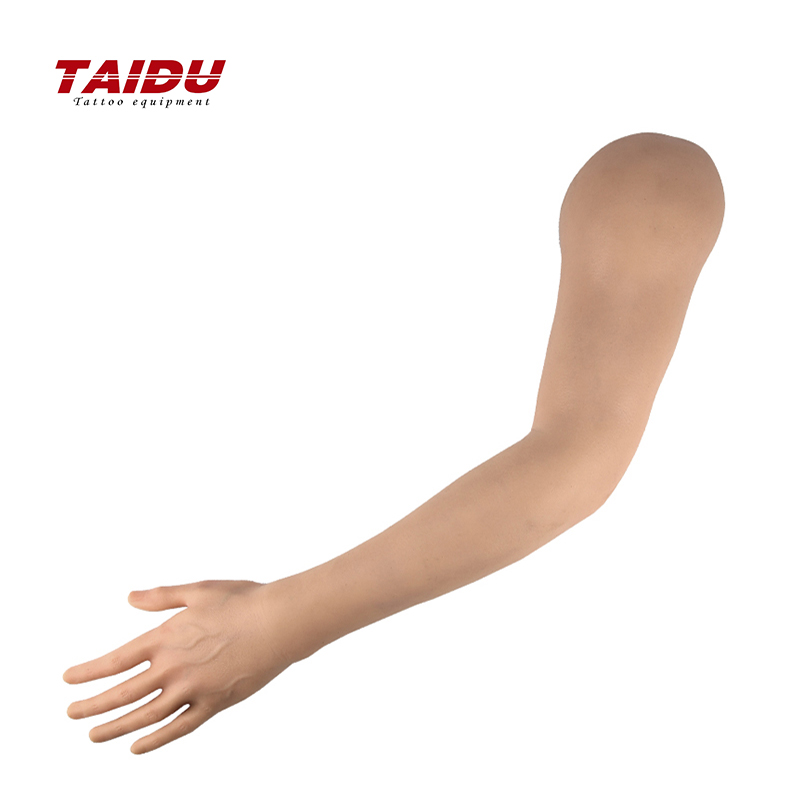 TAIDU New 3D Tattoo Imitation Silicone Arms