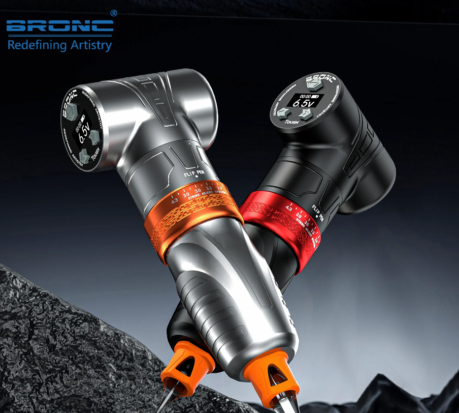 BRONC Tattoo Machine TOUGH Adjustable Wireless Pen