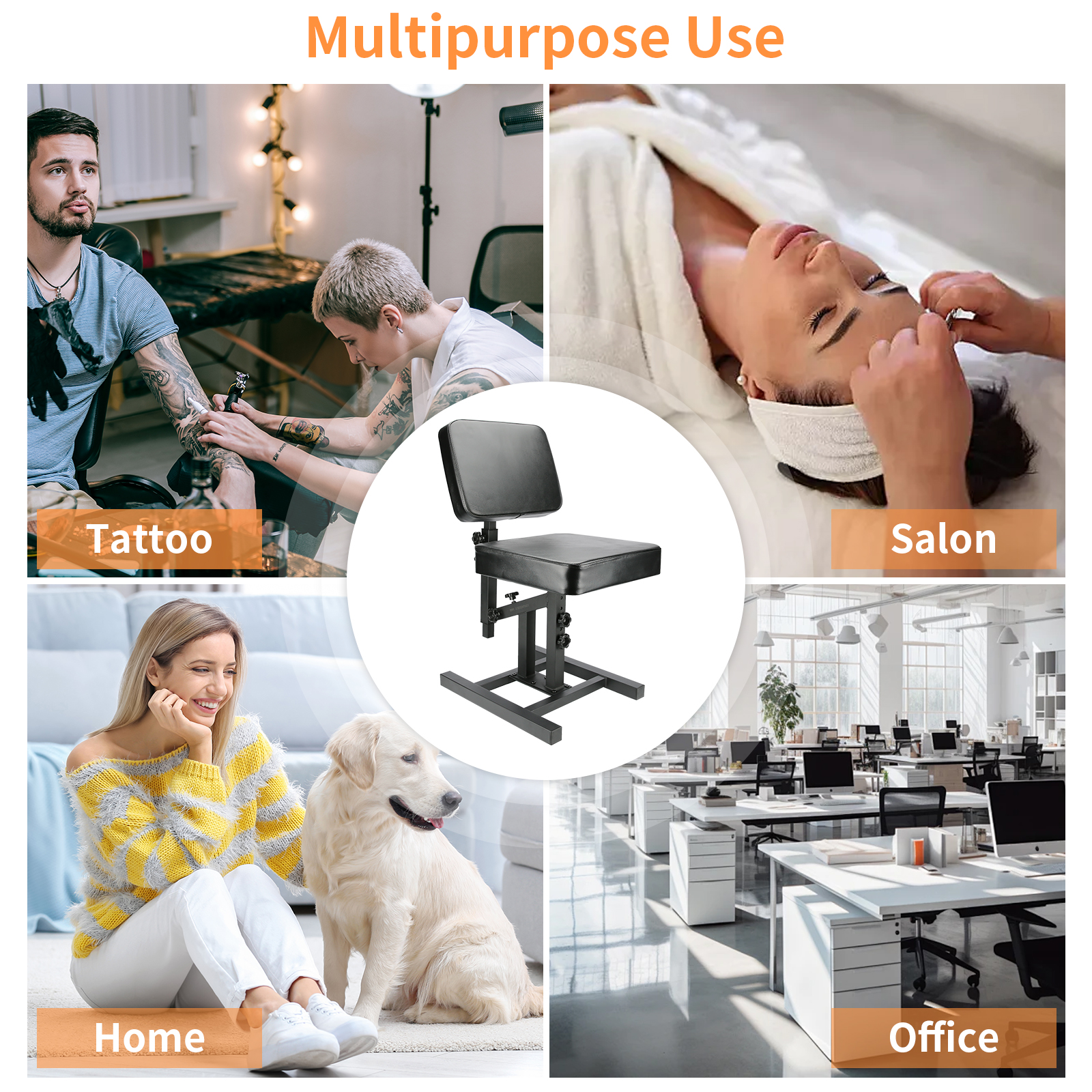 TAIDU New Design Multifunctional Tattoo Chair With Adjustable Armrest