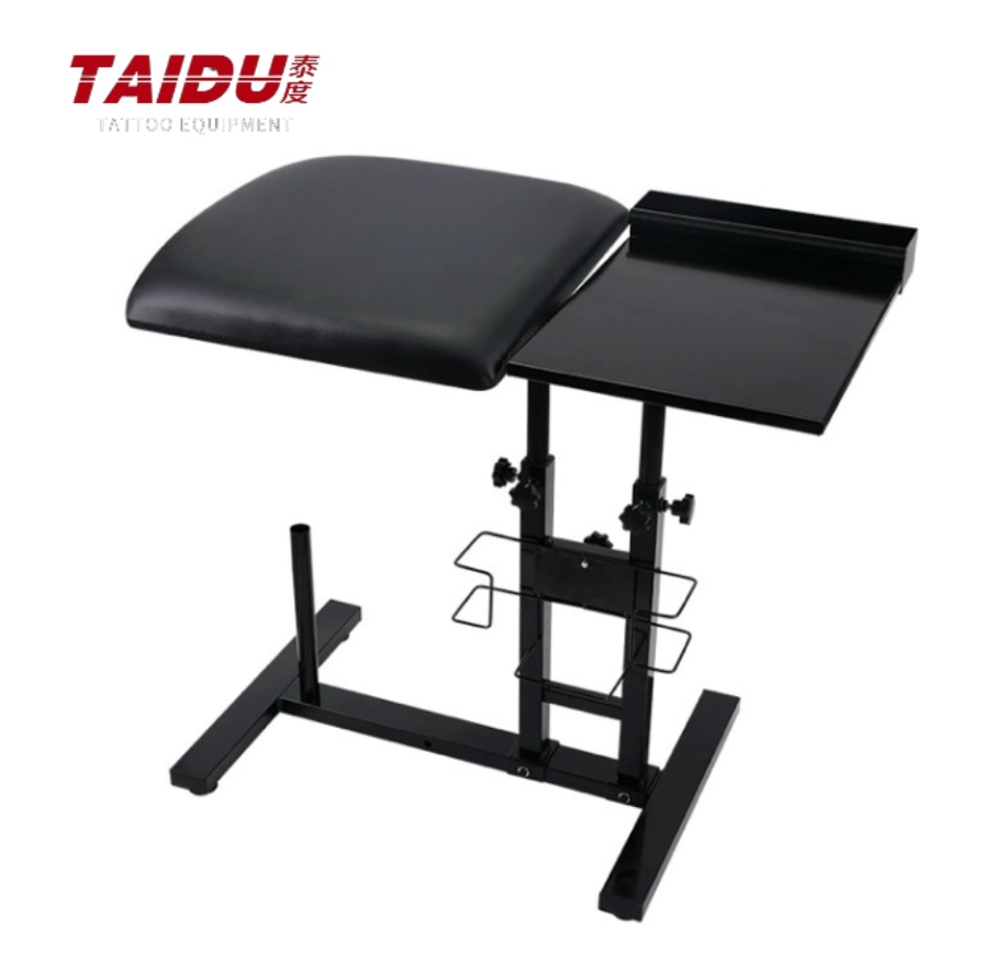 Multi-functional tattoo armrest table
