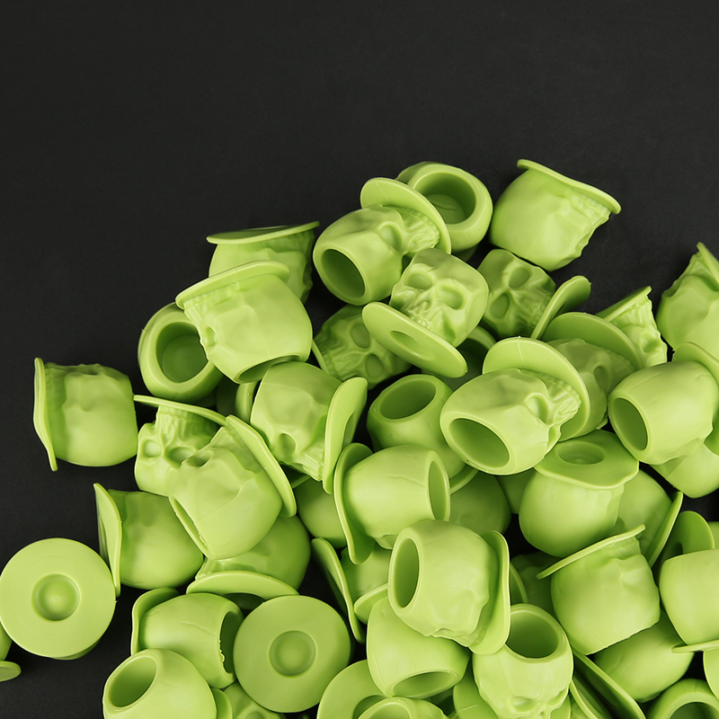 TAIDU Skull Silicone Tattoo Ink Cup Unique Design