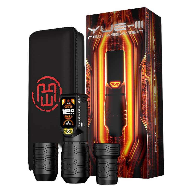 New generation YUE III long-stroke wireless tattoo pen