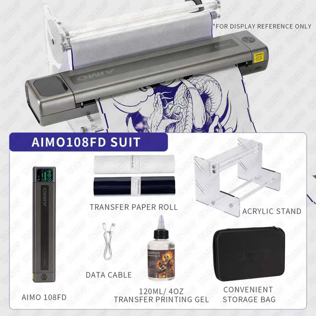 AIMO T08FD Touchscreen Tattoo Stencil Printer