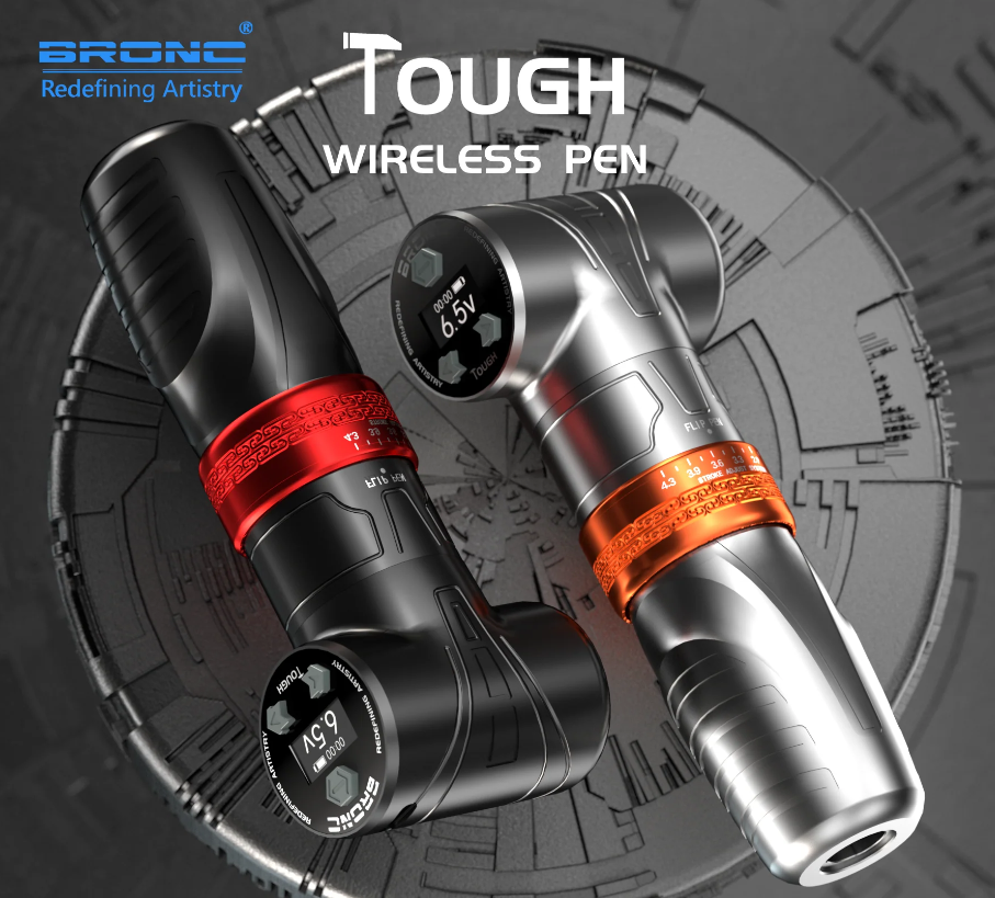 BRONC Tattoo Machine TOUGH Adjustable Wireless Pen