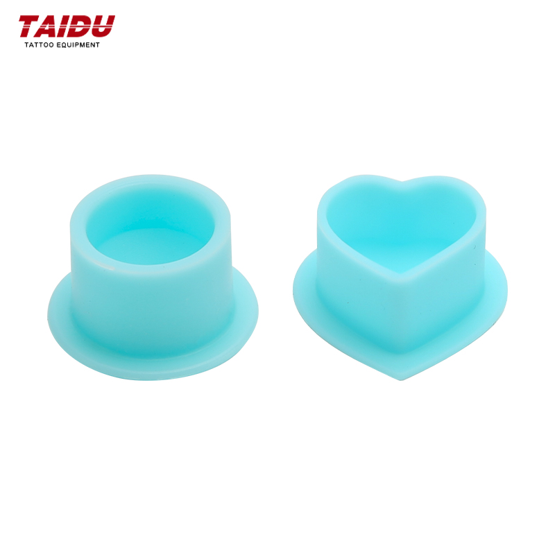 TAIDU Thickened Silicone Tattoo Ink Cup