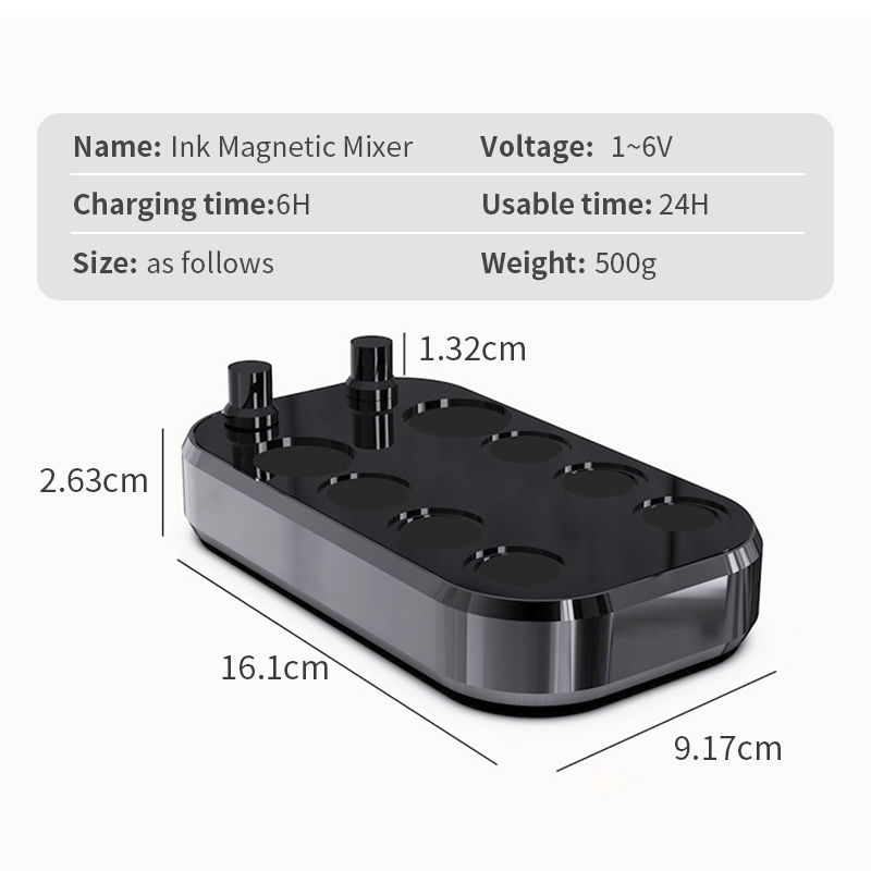 TAIDU Tattoo Ink Magnetic Mixer Color Shaker