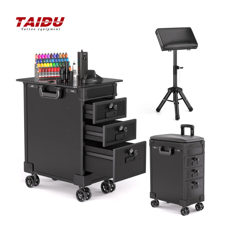 TAIDU NEW ST-27 Travel Tattoo Suitcase Trolley Case