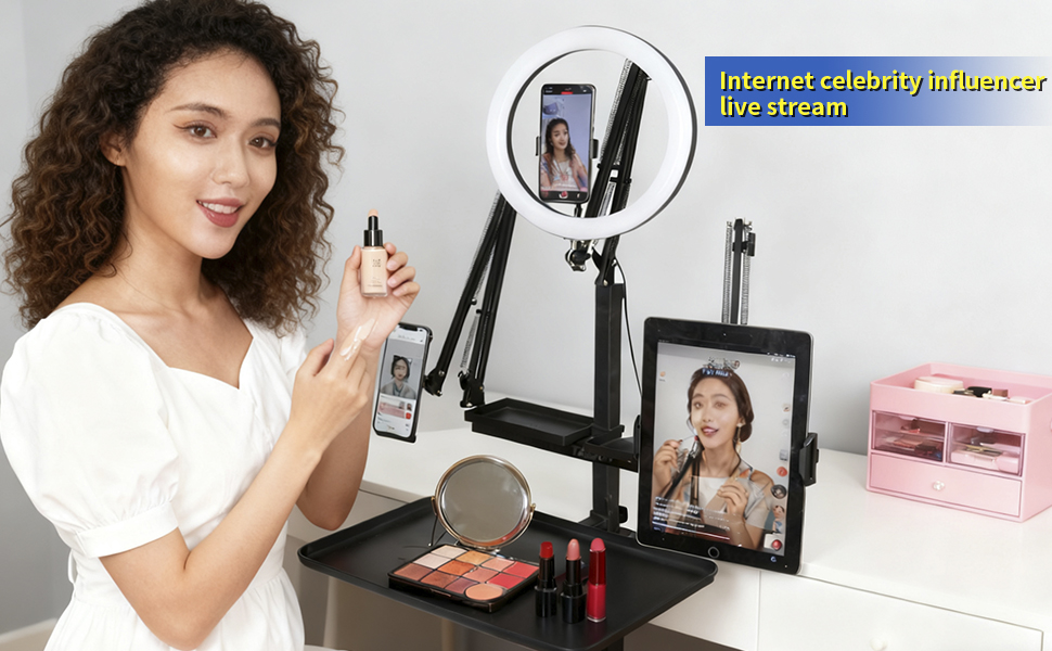 TAIDU X2 Upgraded Multi-Function Workbench with Light and Phone Holder