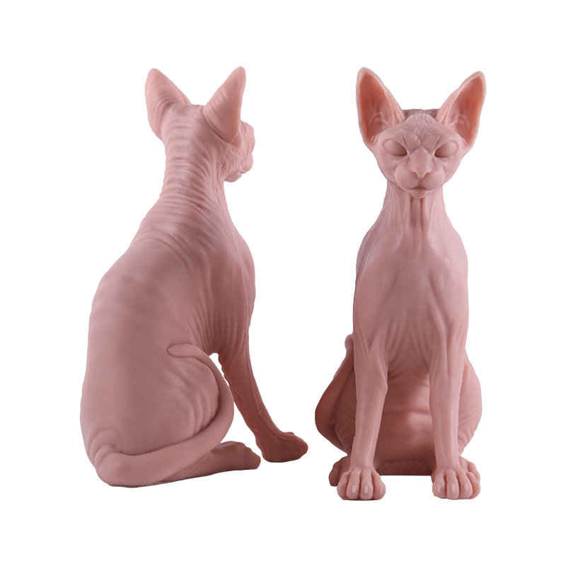 TAIDU High-quality simulation silicone cat tattoo model practice skin