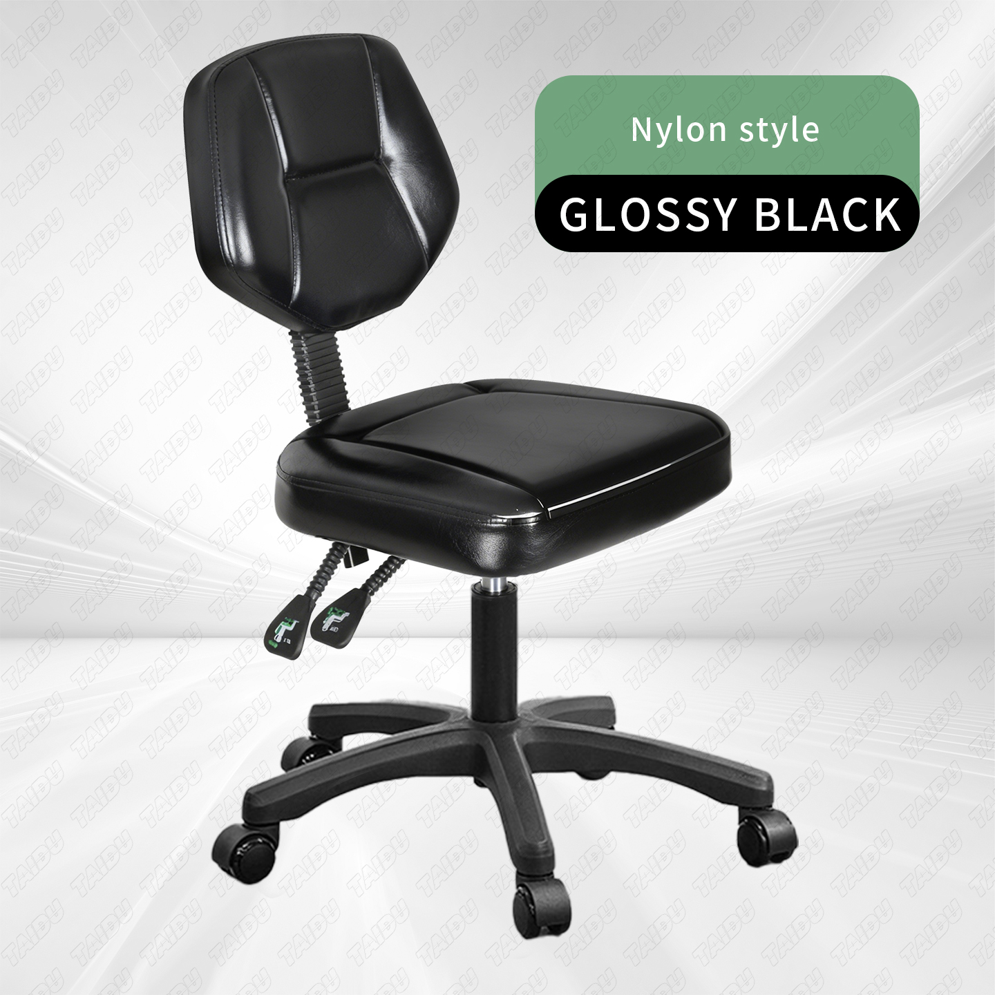 Multi-functional new model pneumatic lift tattoo chair with wheels