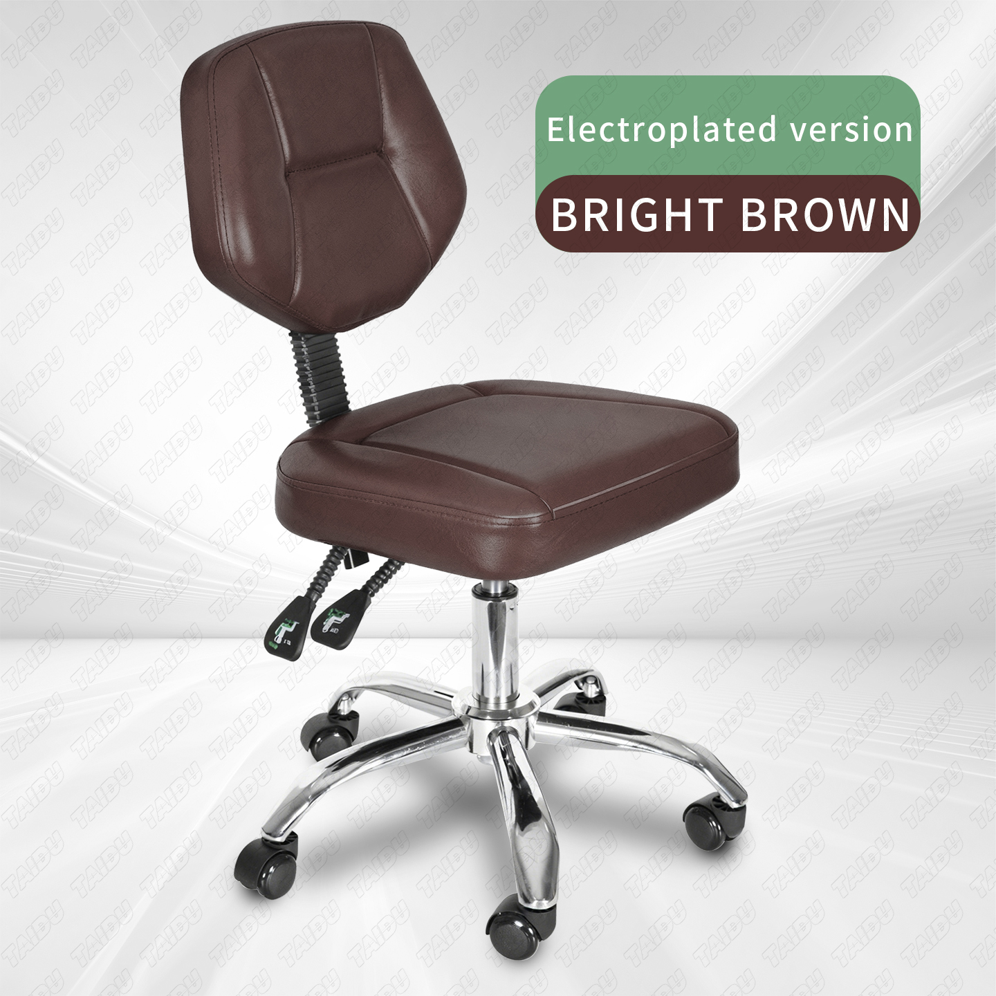 Multi-functional new model pneumatic lift tattoo chair with wheels