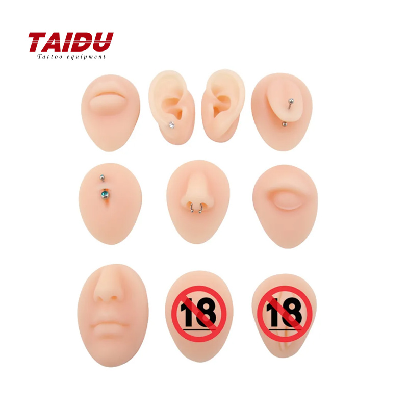 TAIDU Puncture Practice Silicone Model Perforated Jewelry Mold