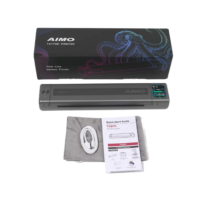 AIMO T08FD Touchscreen Tattoo Stencil Printer（free shipping）