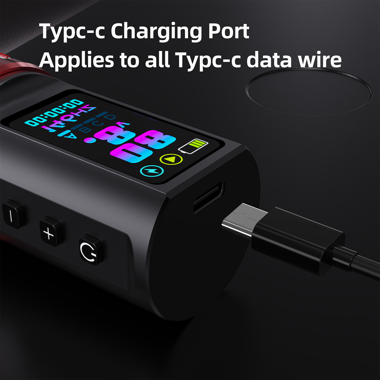 TAIDU New Multi-function adjustable stroke tattoo pen 2.4-4.2