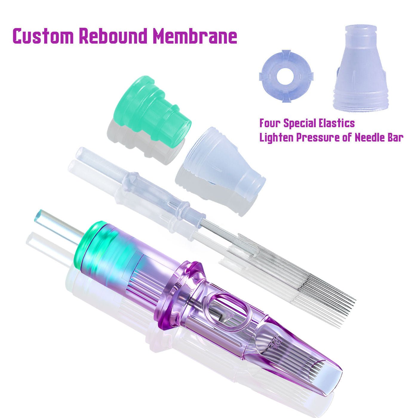 BIG WASP Tattoo Cartridges Purple-Magnums