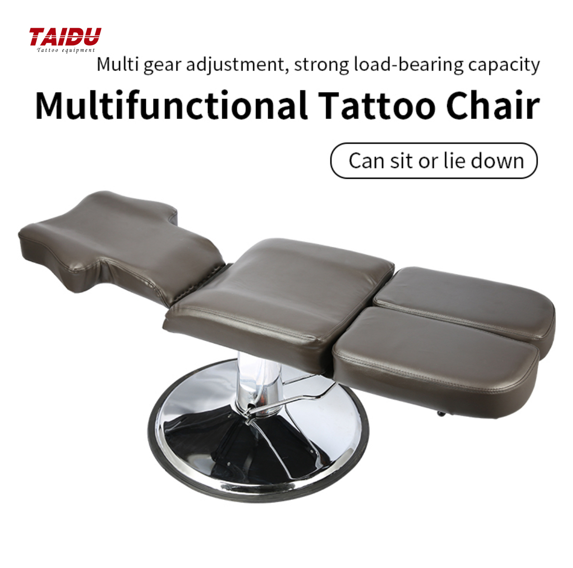 TAIDU Multifunctional Tattoo Chair Multi Angle Adjustment