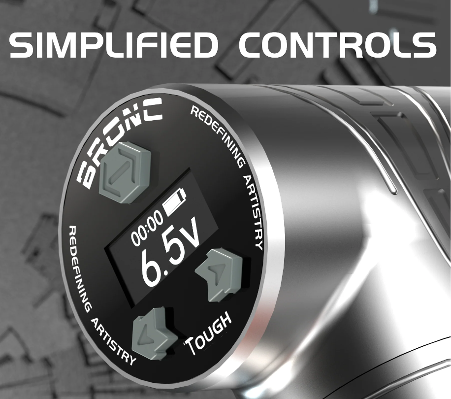 BRONC Tattoo Machine TOUGH Adjustable Wireless Pen