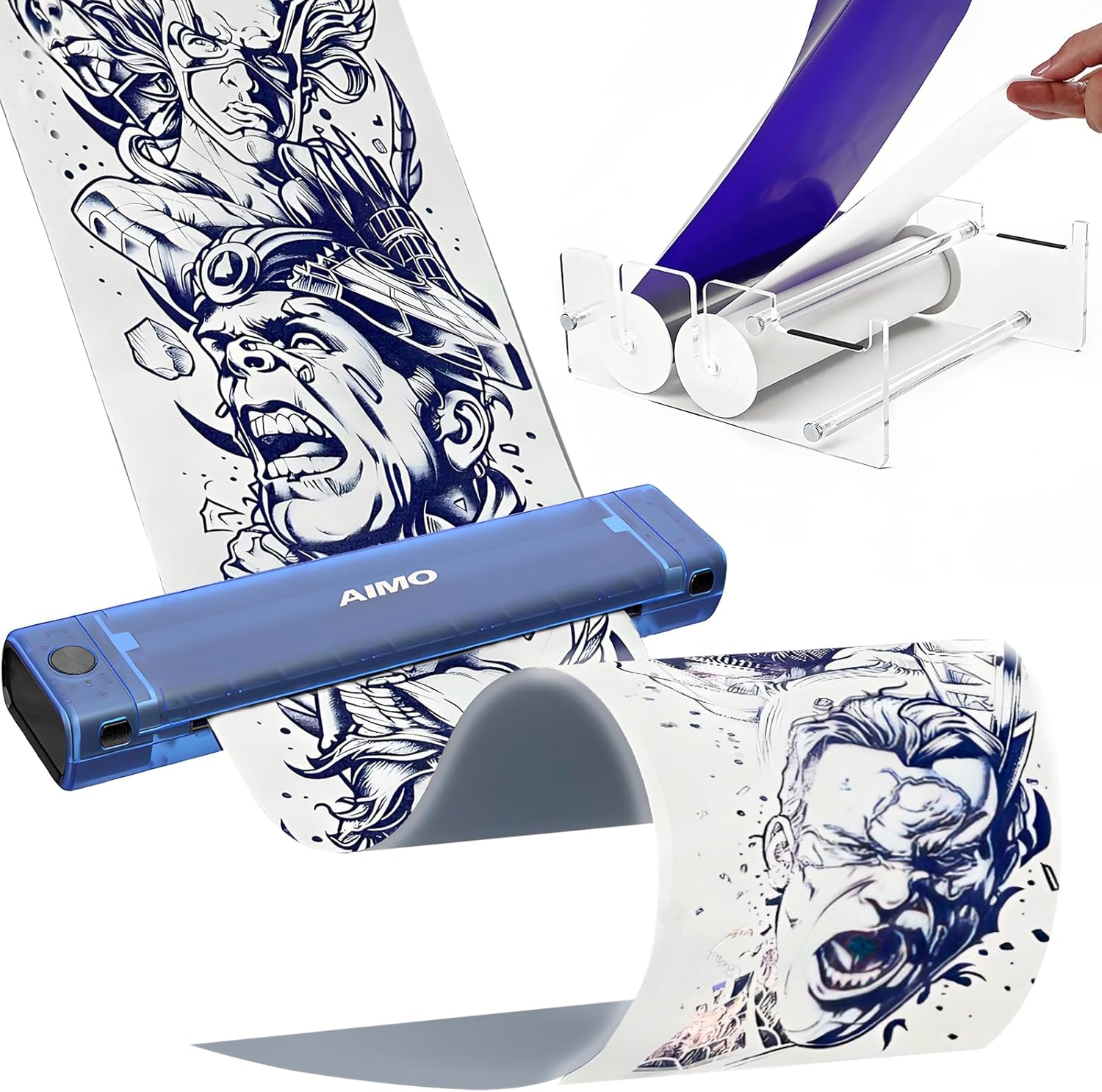 TAIDU New long image transfer machine roll paper