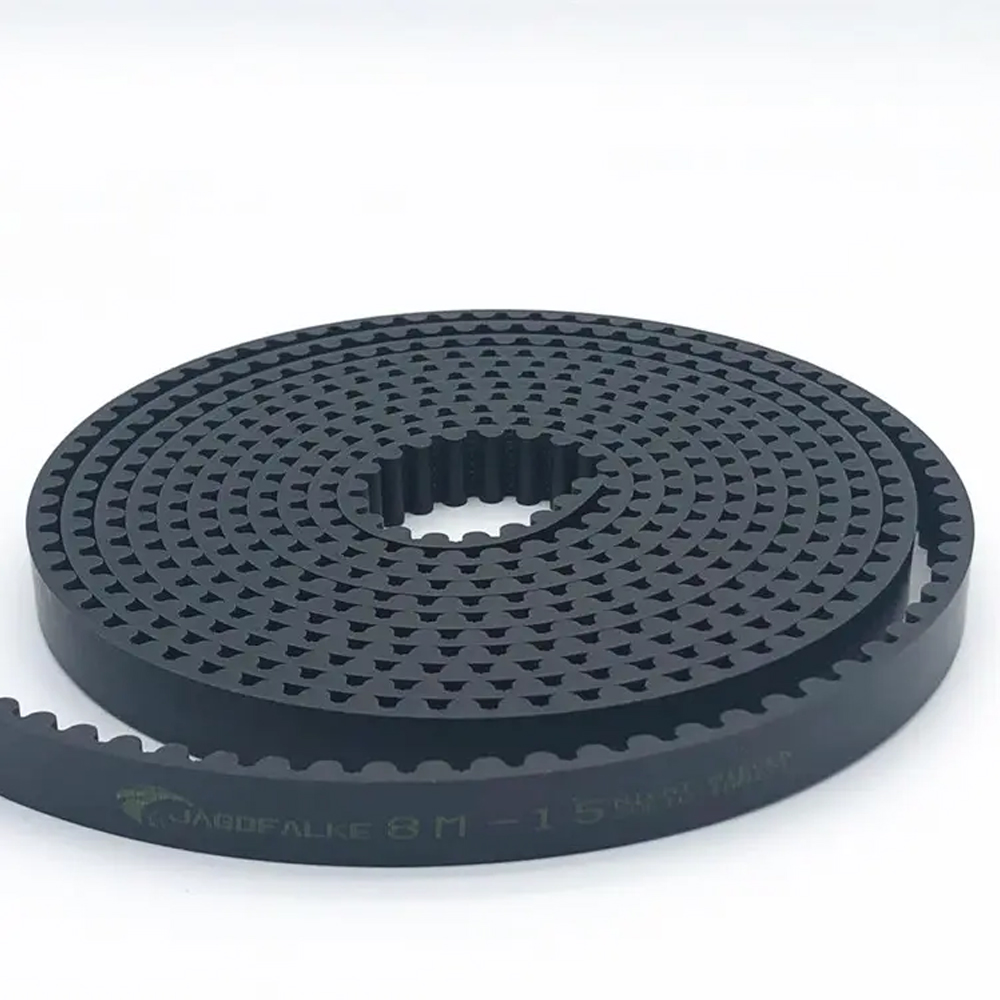 Black 2M 3M 5M 8M Industrial Rubber Timing Belt Dongguan Manufacturer