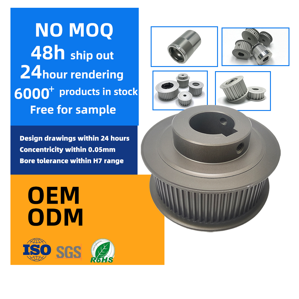H XH L XL HTD STD 3M 5M 8M 14M T2.5 T5 T10 AT5 AT10 AT20 Metric Timing Belt Idler Pulley-ZHENDE