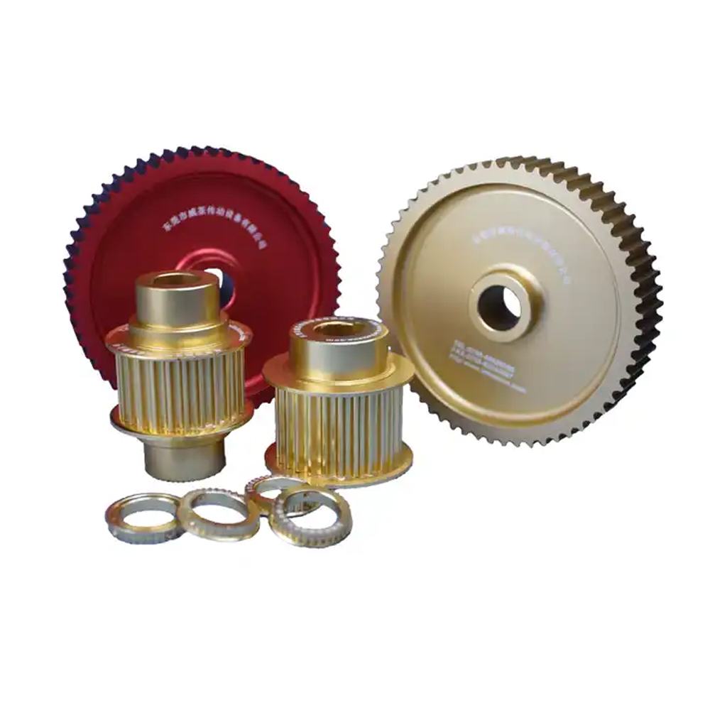 Aluminum stainless steel brass timing belts pulley