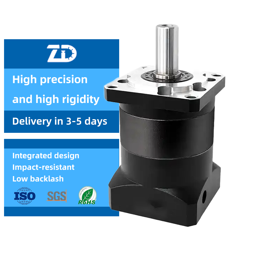 Helical tooth transmission low return clearance PW 60 90 120  collet locking design high-precision series planetary reducer-ZHENDE