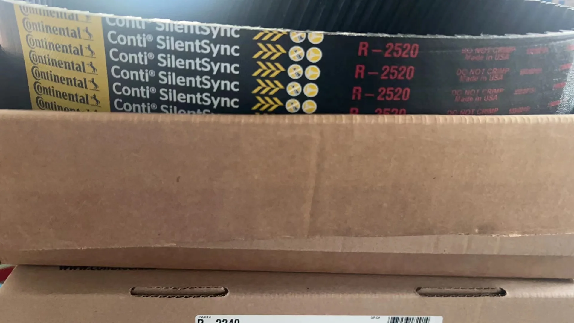 R-2520 SilentSync Red Synchronous Belt for sawing equipment