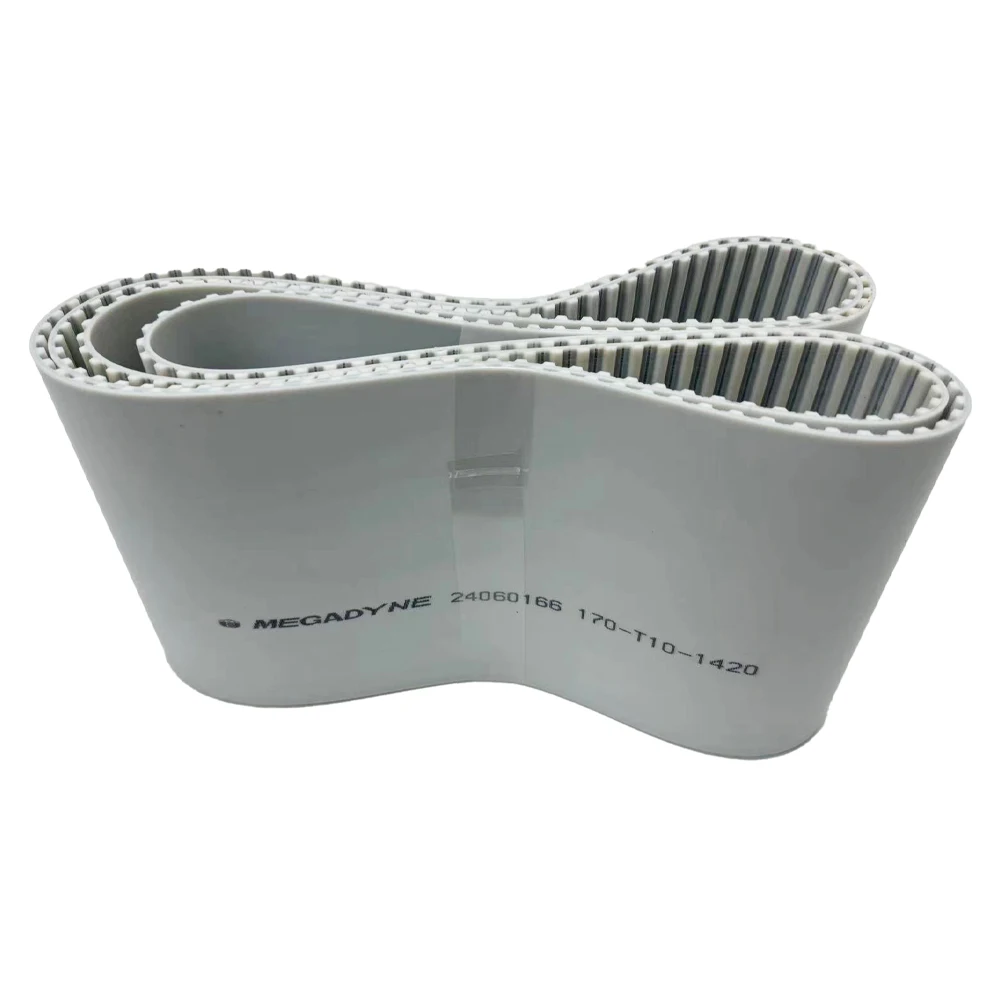 Megadyne Grey High Quality Industrial Seamless PU Synchronous Belt T5 T10 T20 Tooth Type Polyurethane Timing Belts-ZHENDE