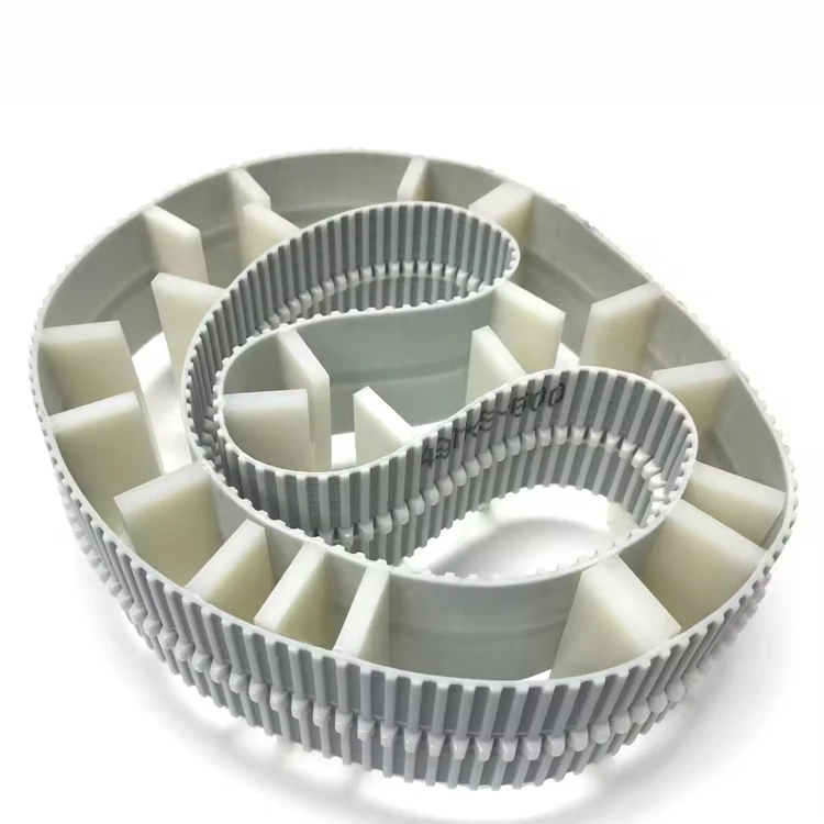 Multi-functional polyurethane timing belts with baffles meet diverse conveying needs-ZHENDE