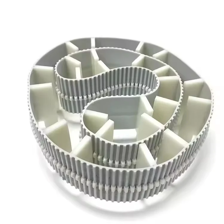 ATN10 ATN20 ATK10 ATK20  Jointed Endless Seamless steel wire guide cleats blocks non standard  PU timing belt-ZHENDE