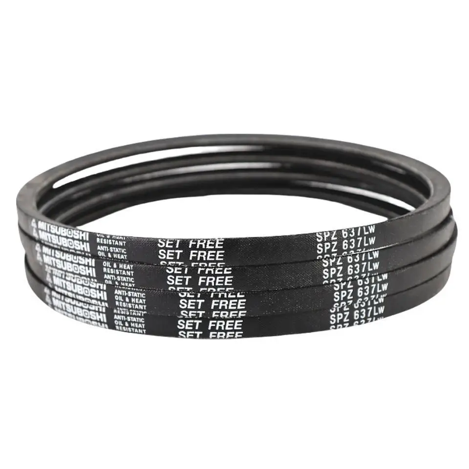 MITSUBOSHI Industrial Vee Belt SPZ 637LW 1250LW 1737LW 2280LW/3V900 Conveyor Belt