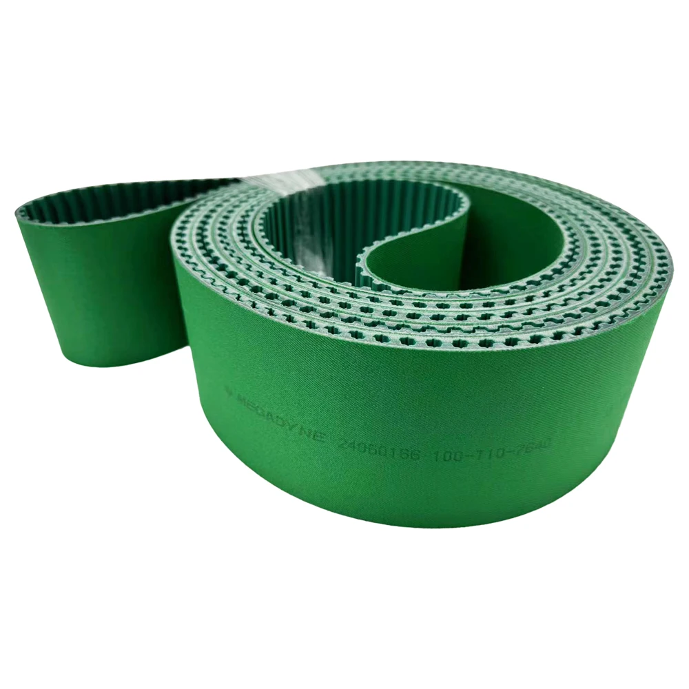 Italy Megadyne Green Single-sided Tooth Seamless PU Timing Belt T5/T10/AT5/L/XL/H/MTD8-ZHENDE
