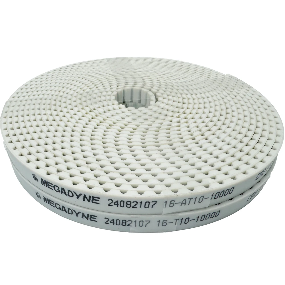 Megadyne High Quality Timing Belt PU AT5 AT10 T10 T20 Type PU Timing Belt Steel Cord Polyurethane Timing Belt