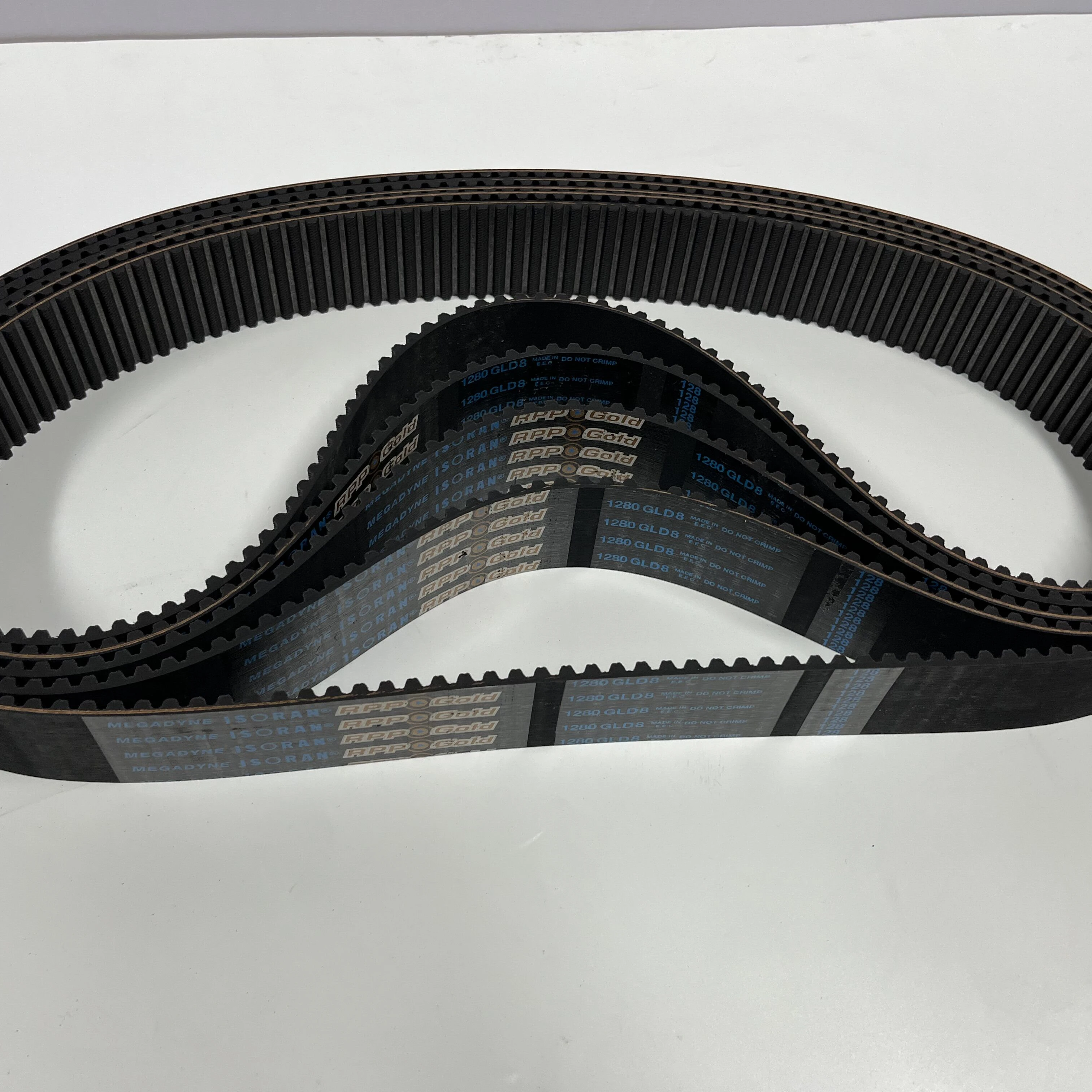 Megadyne rubber timing belt RPP gold 1280 gld8