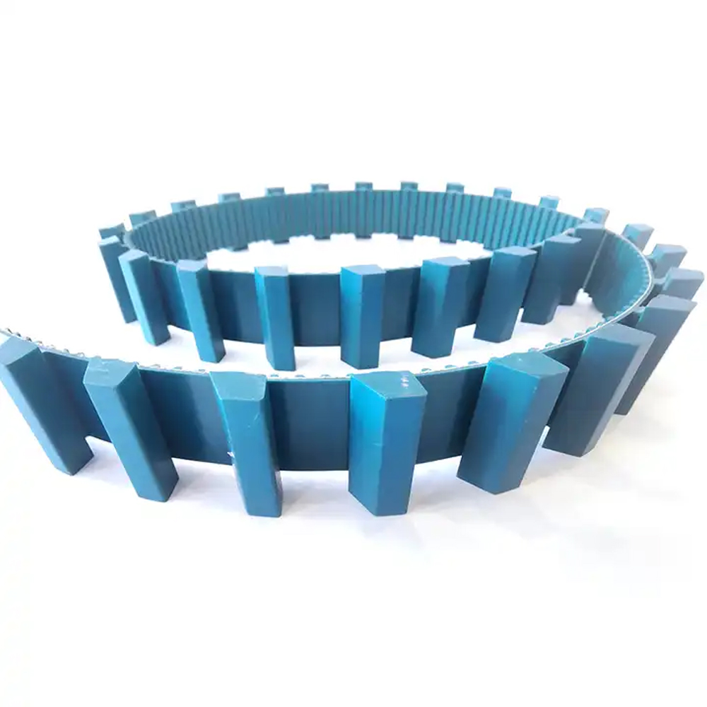 High Quality T5 PU TIMING BELT T5 timing belt with  cleat or hole